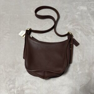 NWT Vtg 90S COACH 9950 Janice Legacy Zip Pouch Leather Shoulder Crossbody Bag